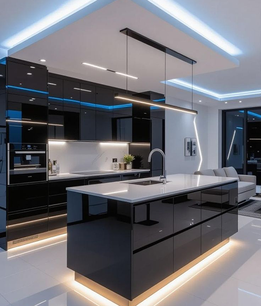 Luxury Rossetti Kitchen Interior